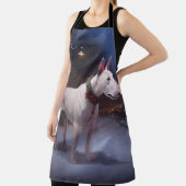 Bull Terrier Weihnachtssaison Schürze (InSitu)