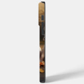 Bull Terrier Welpe Autumn Delight Pumpkin Case-Mate iPhone Hülle (Rückseite / Links)