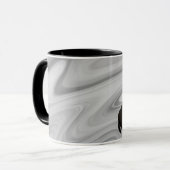 Bull Terrier Welpe Tasse (Vorderseite Links)