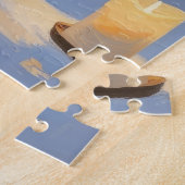 Bull Terrier with Christmas Lights Holiday Puzzle (Seite)