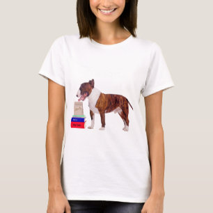 Bull Terrier Zurück zur Schule T-Shirt