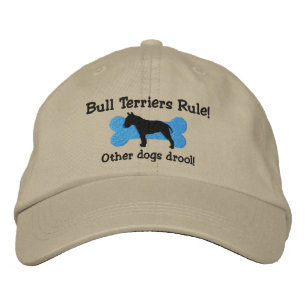 Bull Terriers Rule bestickter Hut