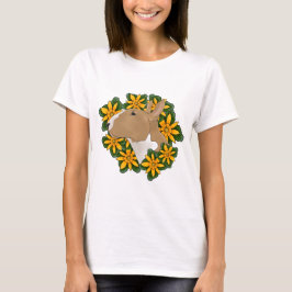 Bull Terriers sind empfindliche Blume T-Shirt