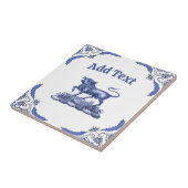 Bull Tile, holländischer Look, personalize Tile Fliese (Seite)
