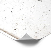 Bull Time Dog Poster (Ecke)