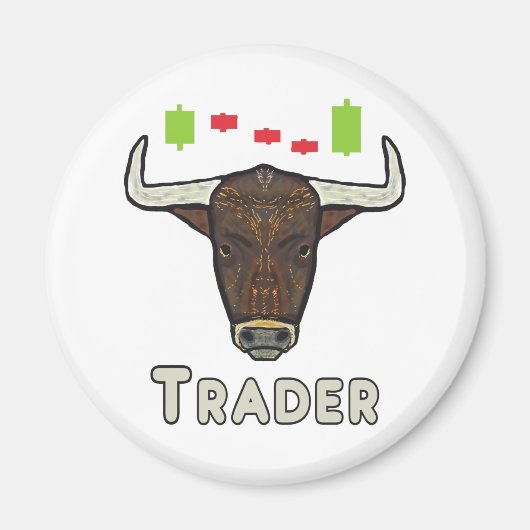 Bull Trader Magnet (Vorne)
