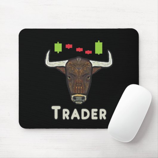 Bull Trader Mousepad (Mit Mouse)