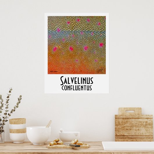 Bull Trout Poster (Küche)