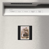 Bull und Buffalo Bill 1895 Magnet (In Situ (Geschirrspüler))