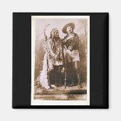 Bull und Buffalo Bill 1895 Magnet (Vorne)