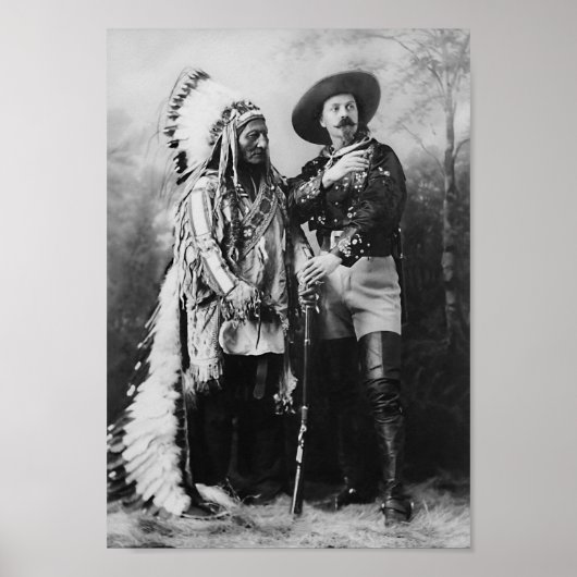 Bull und Buffalo Bill - 1897 Poster (Vorne)