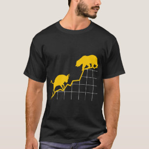 Bull VS Bear I Aktienkurs Etf Hauptstadt T-Shirt