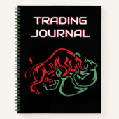 Bull vs Bear Notizblock (Vorderseite)