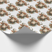 Bull Wrapping Paper Geschenkpapier (Ecke)