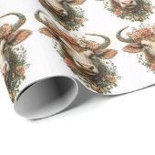 Bull Wrapping Paper Geschenkpapier (Rolleneckpunkt)