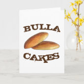 Bulla Cakes Traditioneller jamaikanischer Molassen Karte (Gelbe Blume)