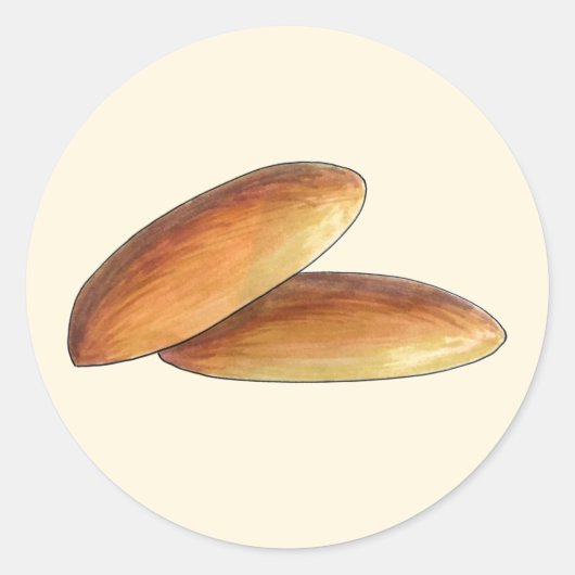 Bulla Cakes Traditioneller jamaikanischer Molassen Runder Aufkleber (Vorderseite)