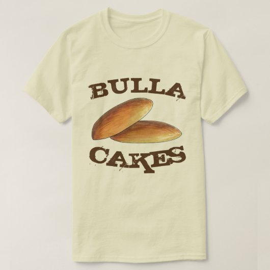 Bulla Cakes Traditioneller jamaikanischer Molassen T-Shirt (Design vorne)