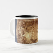 Bulla, Sumpf von Allen, Landkreis Kildare Zweifarbige Tasse (Vorderseite Links)