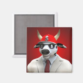 Bullar Magnet (Vorderseite/Rückseite)