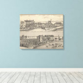 Bullard, Jackson Wohnsitze Leinwanddruck (Insitu (Holzboden))