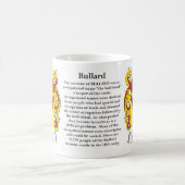 Bullard, Ursprung, Bedeutung und das Wappen auf Kaffeetasse (Mittel)