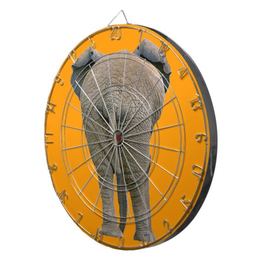 Bullauge der Hintern Stier-Elefanten! Dartscheibe (Vorderseite rechts)