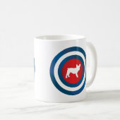 Bullauge Frenchie (b) Kaffeetasse (VorderseiteRechts)