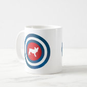 Bullauge Frenchie (b) Kaffeetasse (Vorderseite Links)