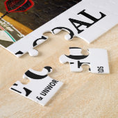 Bullauge ist das Ziel (drei Pfeile auf Dartboard) Puzzle (Seite)