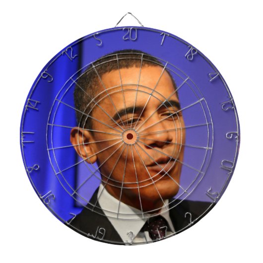 Bullauge Präsidenten-Barack Obama Dartscheibe (vorne)