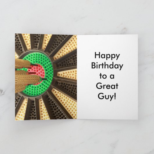 Bullaugen-Geburtstag Karte (Innenseite)