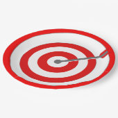 Bullaugen-Pappteller Pappteller (Schrägansicht)