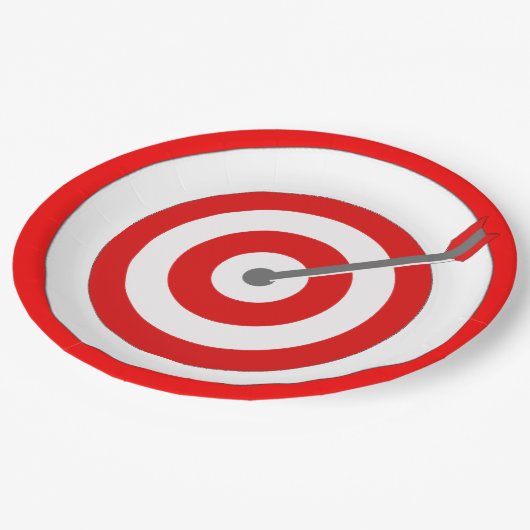 Bullaugen-Pappteller Pappteller (Schrägansicht)