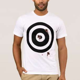 Bullaugen-Schussverletzungen (dunkle Haut) T-Shirt