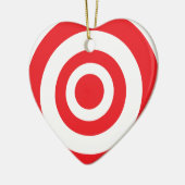 Bullaugen-Ziel Keramik Ornament (Links)