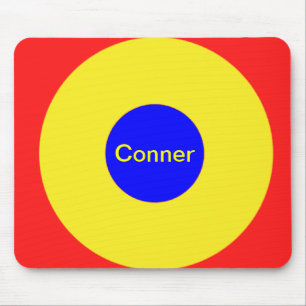 Bullaugen-Ziel Mousepad