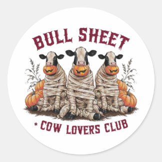 Bullblech,Kuhlieblings Club Runder Aufkleber