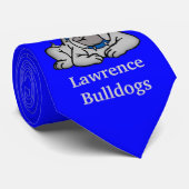 bulldog2, Lawrence-Bulldoggen Krawatte (Gerollt)