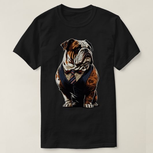 Bulldog 1 T-Shirt (Design vorne)