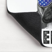 Bulldog 4. Juli Shirts Merica Männer Frauen Mousepad (Ecke)