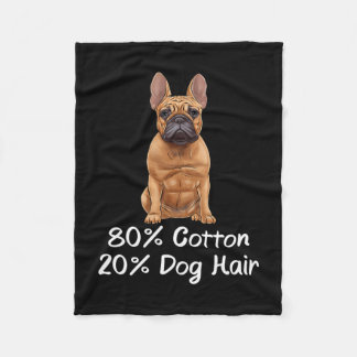 Bulldog 80% Baumwolle 20% Hundefrenchie Fleecedecke