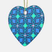 Bulldog Abstraction Keramikornament (Links)