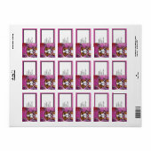 Bulldog Adressaufkleber (Vorne)