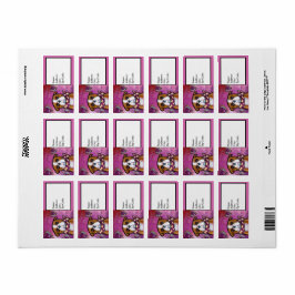 Bulldog Adressaufkleber