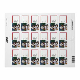 Bulldog Adressaufkleber