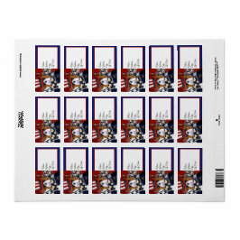 Bulldog Adressaufkleber