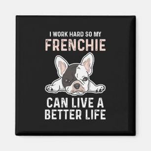 Bulldog-Angebot für einen französischen Bulldoggen Magnet