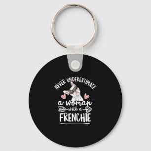 Bulldog-Angebot für Ihre französische Ehefrau Schlüsselanhänger