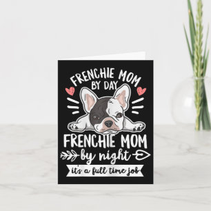Bulldog-Angebot für Ihre französische Mama Karte